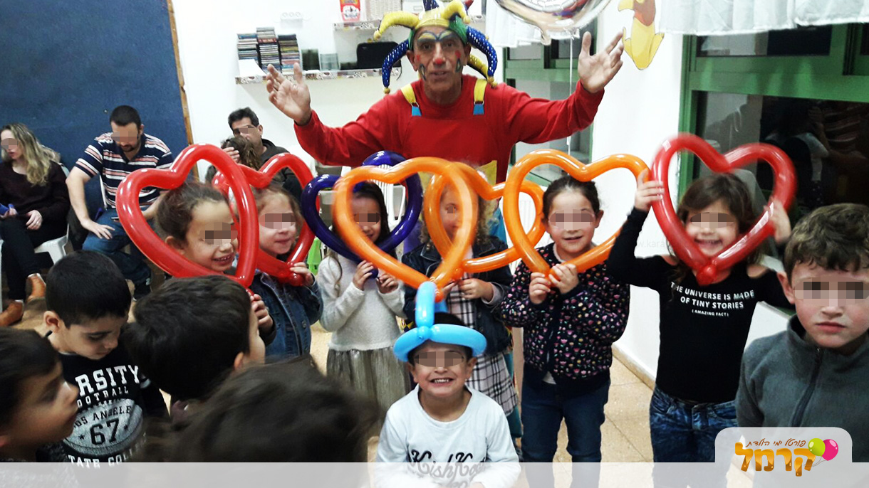 דני שובבני הליצן והקוסם - 073-7027562