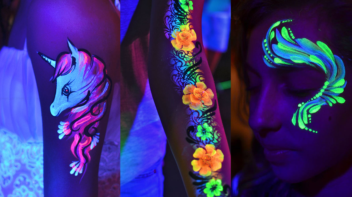 ציורי פנים וגוף לאירועים - 073-7581599