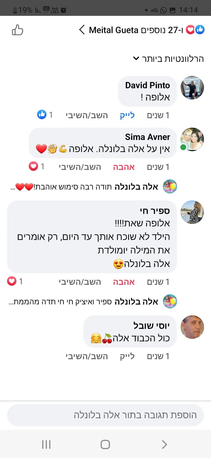 אלה בלונלה - 073-7599280