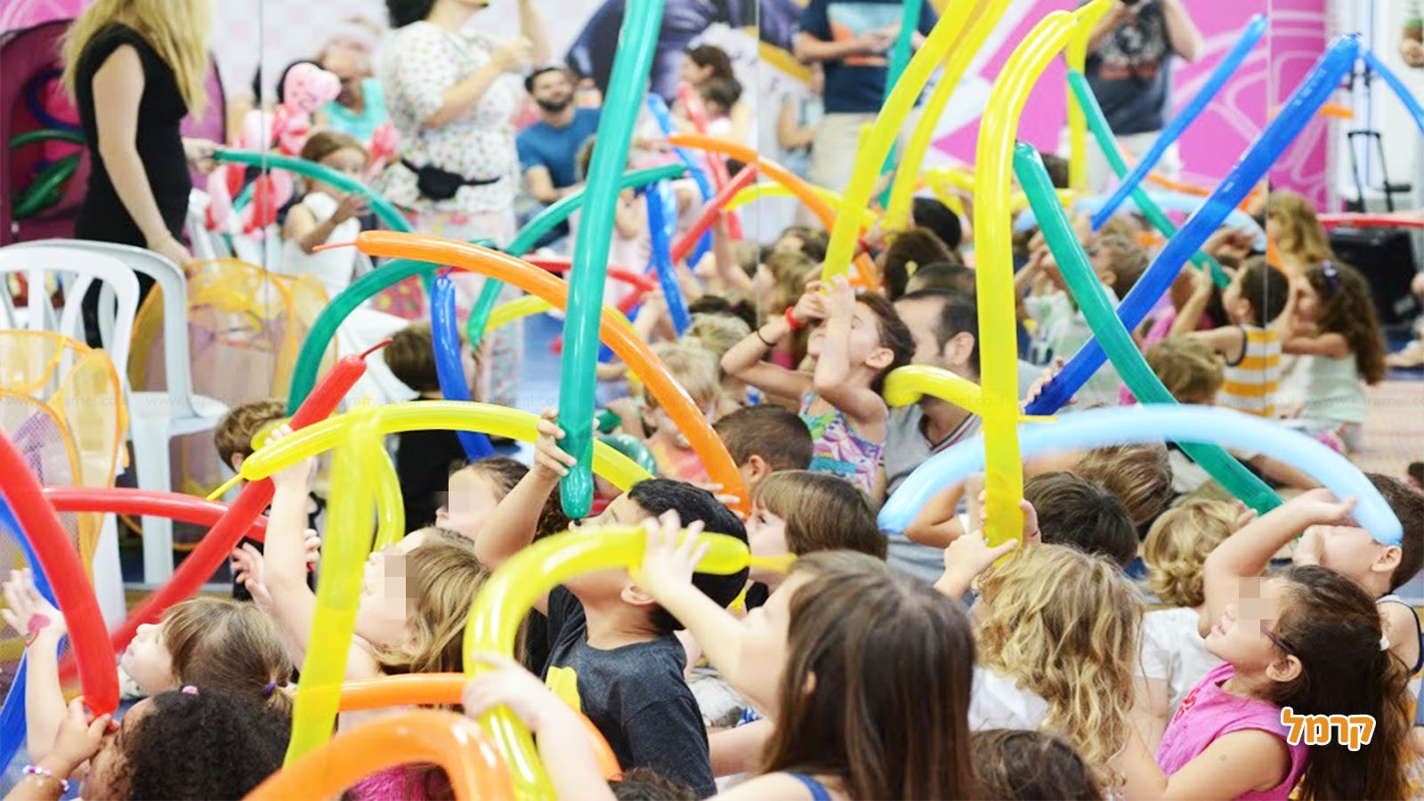 בלונופר - הפעלה בממלכת הבלונים - 073-7837488