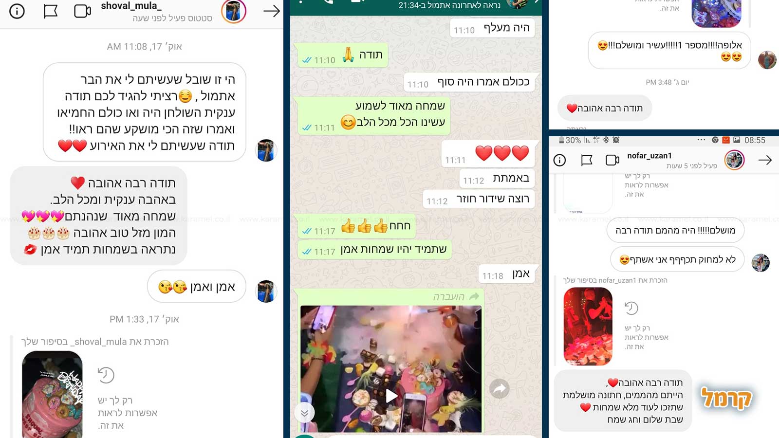 מסיבת ספא פינוקים ועוד - 073-7832854