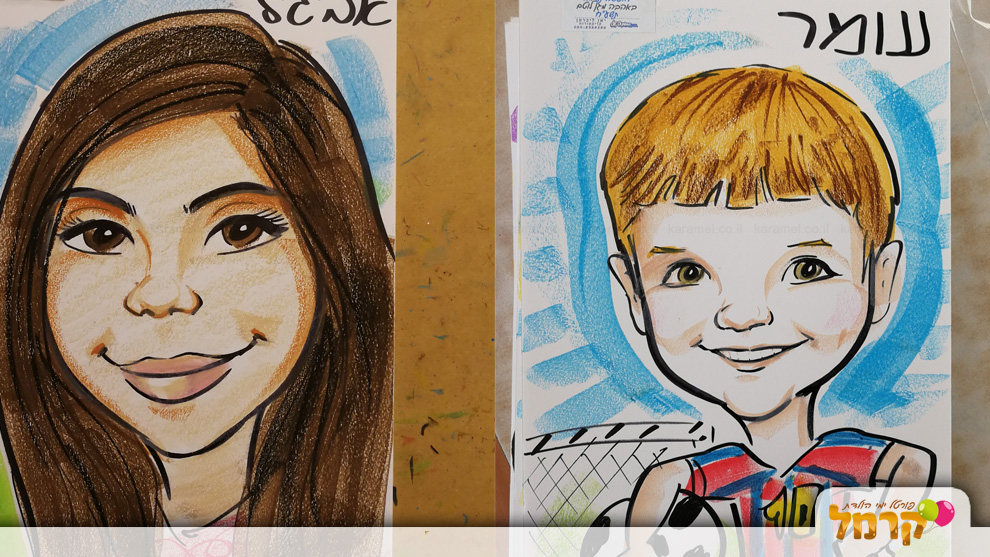 draw me - קריקטורה לאירועים - 073-7756863