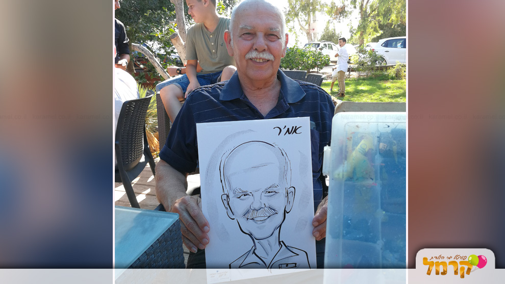 draw me - קריקטורה לאירועים - 073-7756863