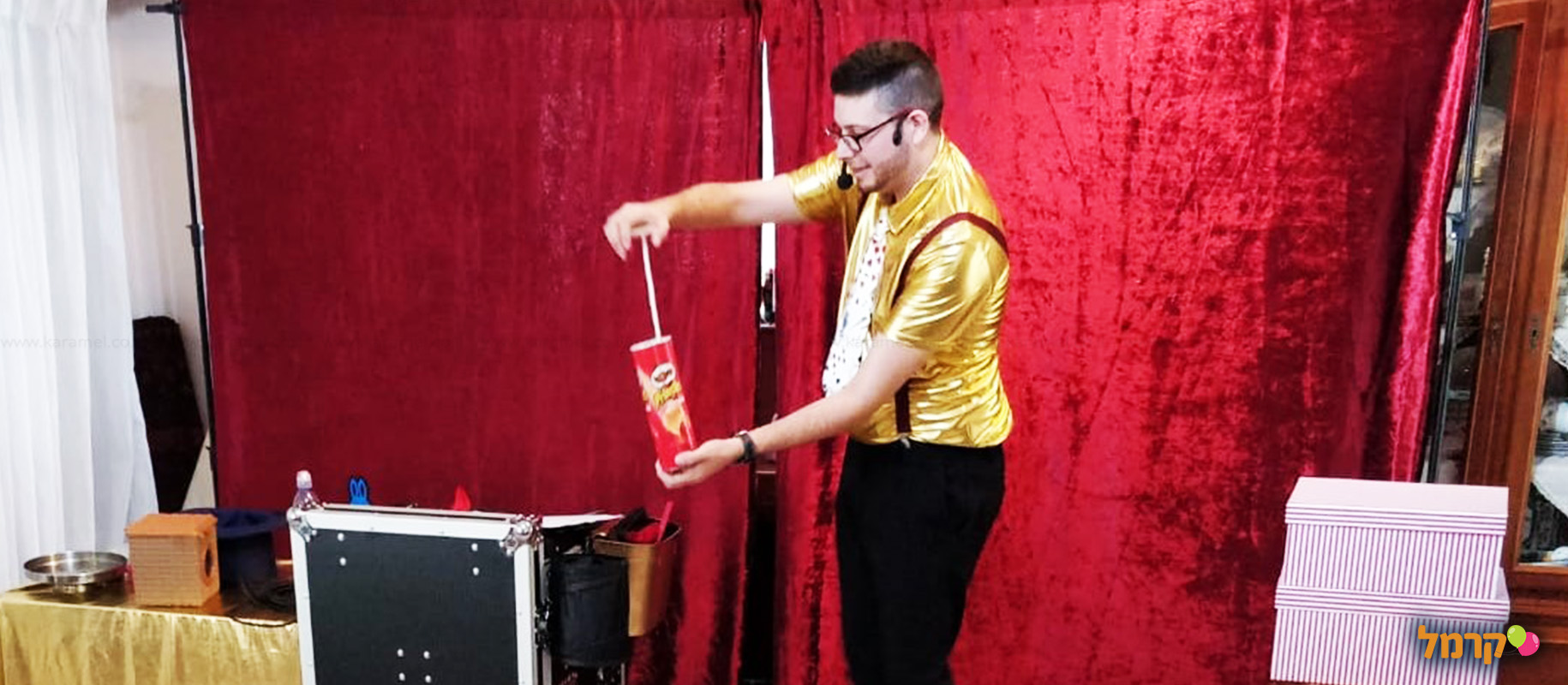 רוי הקוסם - מסיבה מהקסמים - 073-7756744