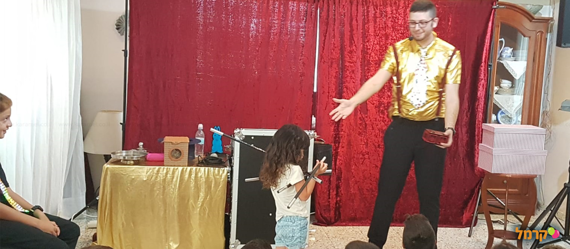 רוי הקוסם - מסיבה מהקסמים - 073-7756744