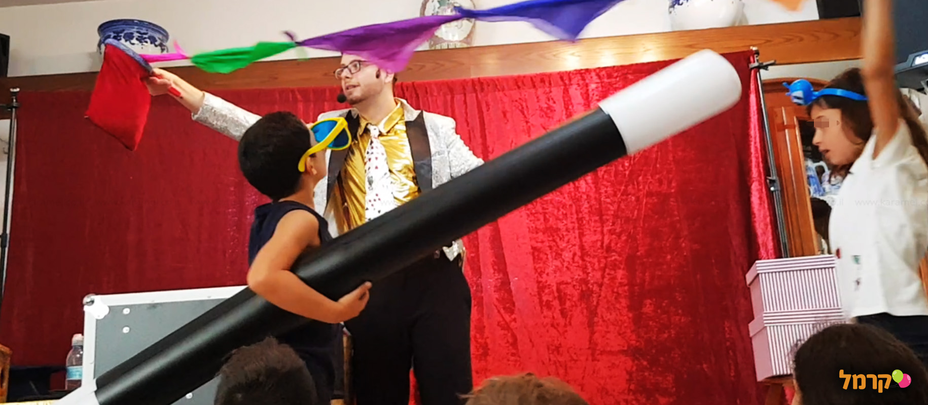 רוי הקוסם - מסיבה מהקסמים - 073-7756744