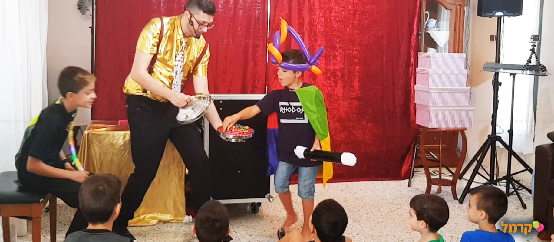 רוי הקוסם - מסיבה מהקסמים - 073-7756744