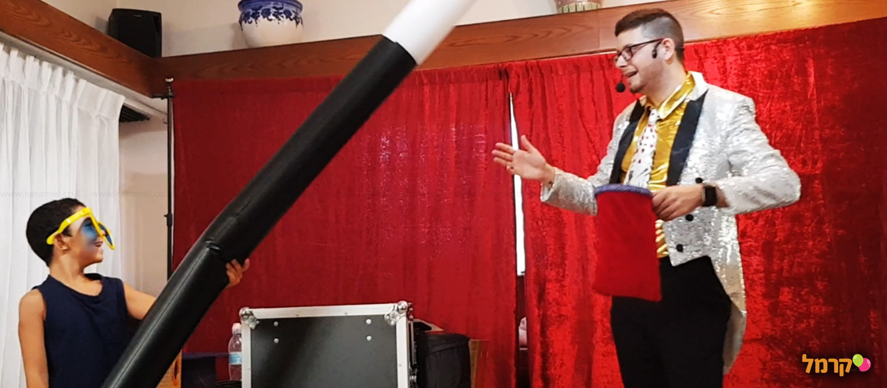 רוי הקוסם - מסיבה מהקסמים - 073-7756744