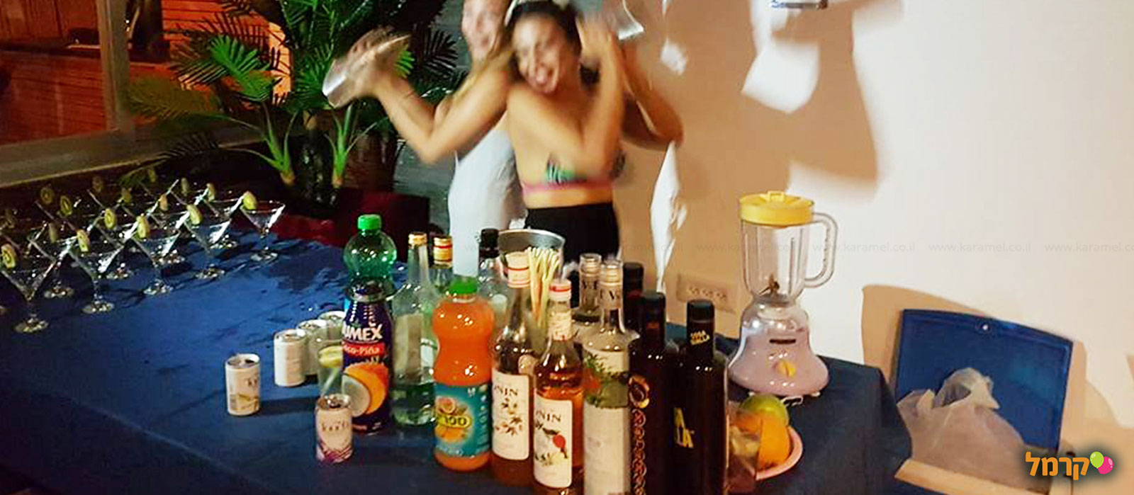 חגיגת קוקטיילים ומשחקי אלכוהול - 073-7025415