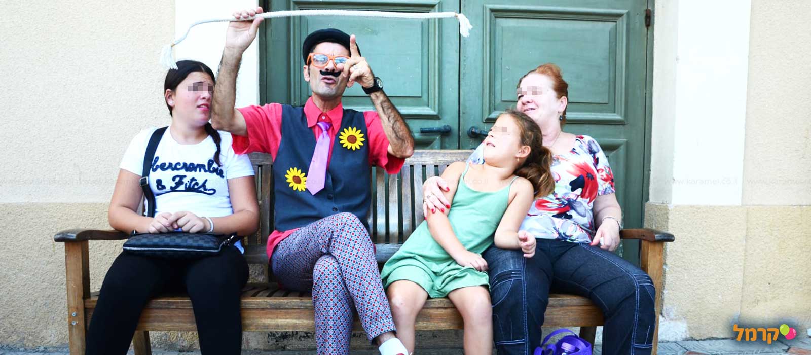 מופע לילדים - מוריס 24/7 צחוק - 073-7590509