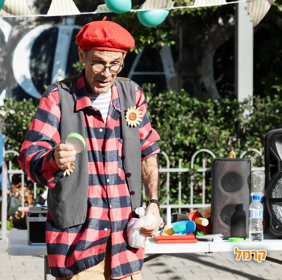 מופע לילדים - מוריס 24/7 צחוק - 073-7590509