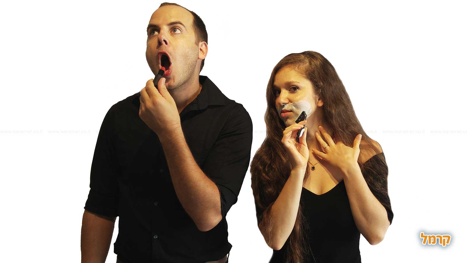 מרוב אהבה צוחק - מופע מצחיק - 073-7026431