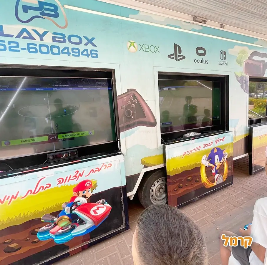 Play Box - חווית משחק מדליקה - 073-7590537